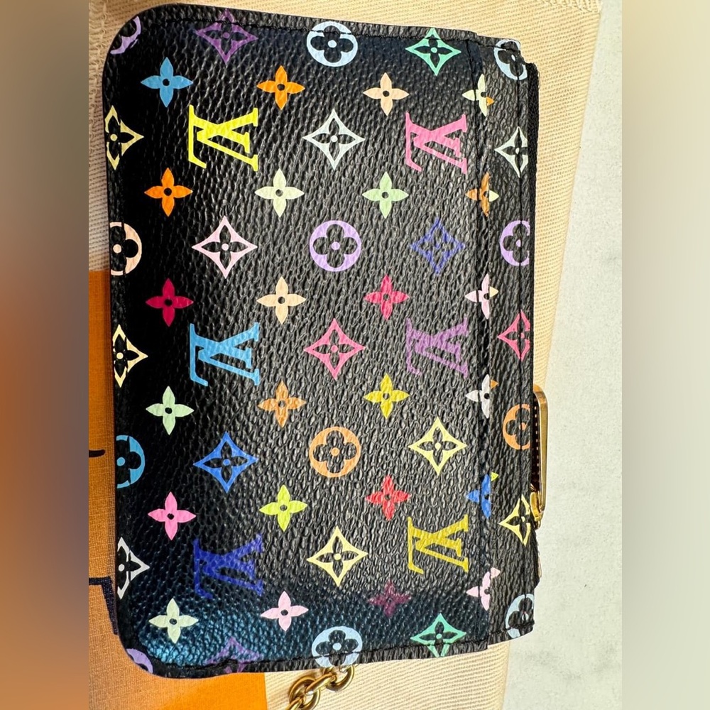 Louis Vuitton Murakami cles Pouch & Key Ring